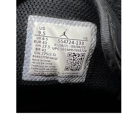 Nike Jordan 1 Mid Arctic Orange Black Toe Mens 9.5